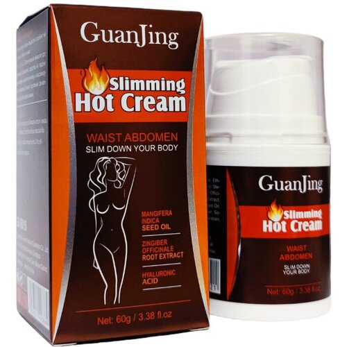 Guanjing Крем для тела Slimming Hot для Похудения, Антицеллюлитный Жгучий 60 гр