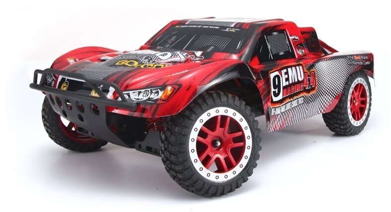 Радиоуправляемый шорт-корс трак Remo Hobby Truck 9emu 4WD RTR масштаб 1:10 2.4G - RH1025-RED