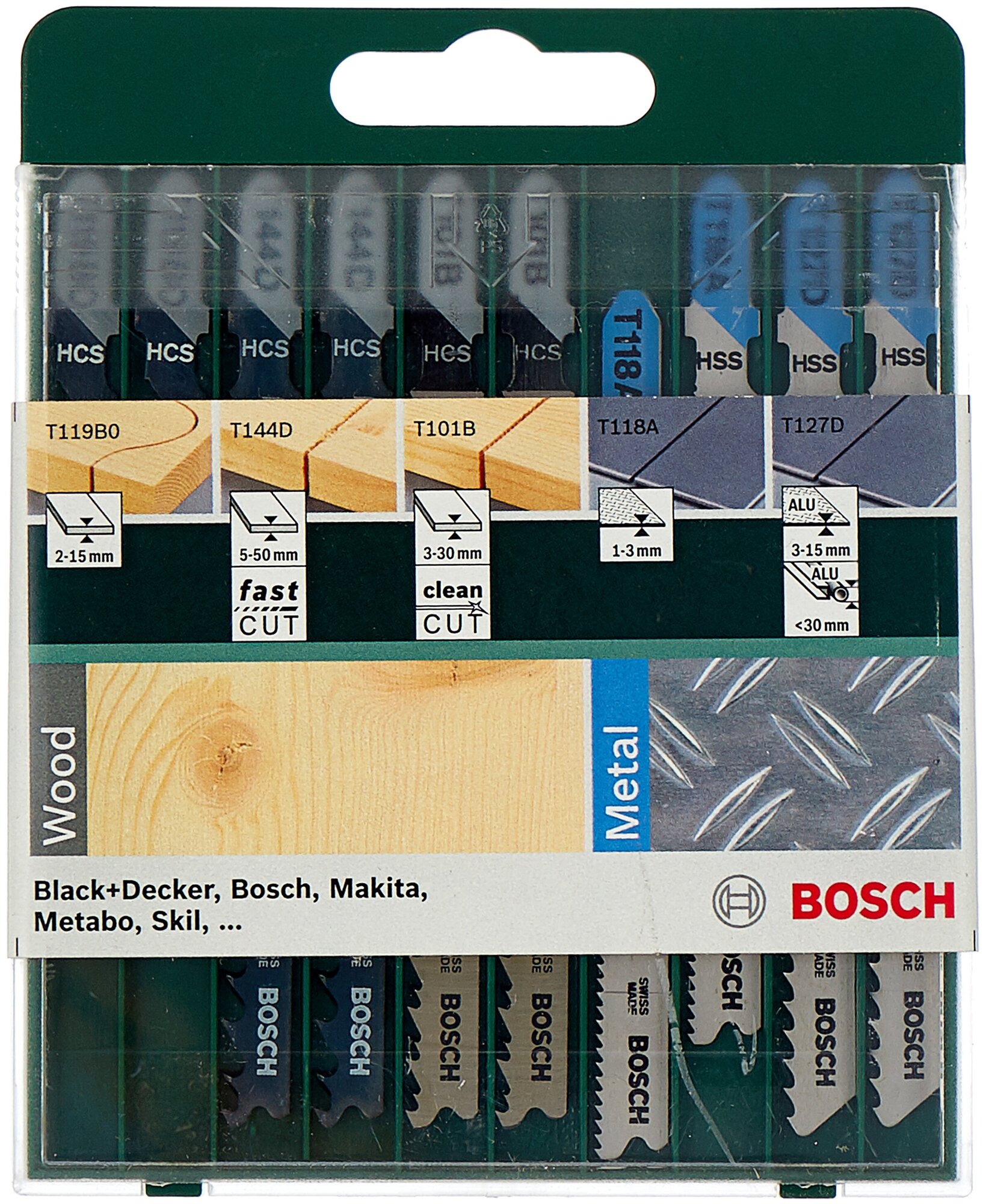     BOSCH Mixed Wood and Metal 2609256746 10 .