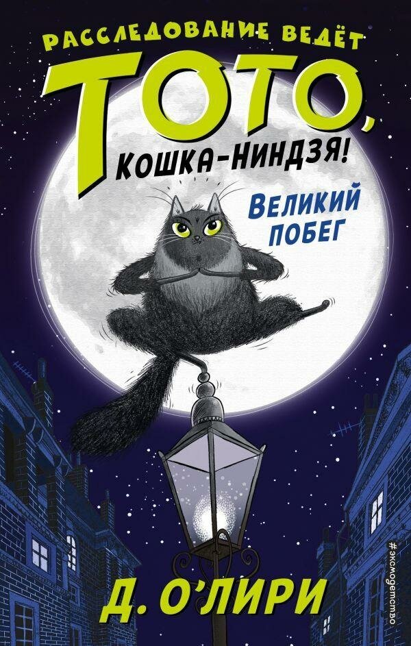 О'Лири Дэрмот. Великий побег. Детск. Расследование ведёт Тото, кошка-ниндзя!