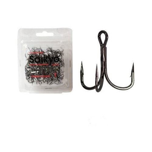 фото Крючки saikyo тройные 1130 bn №10 (50шт)