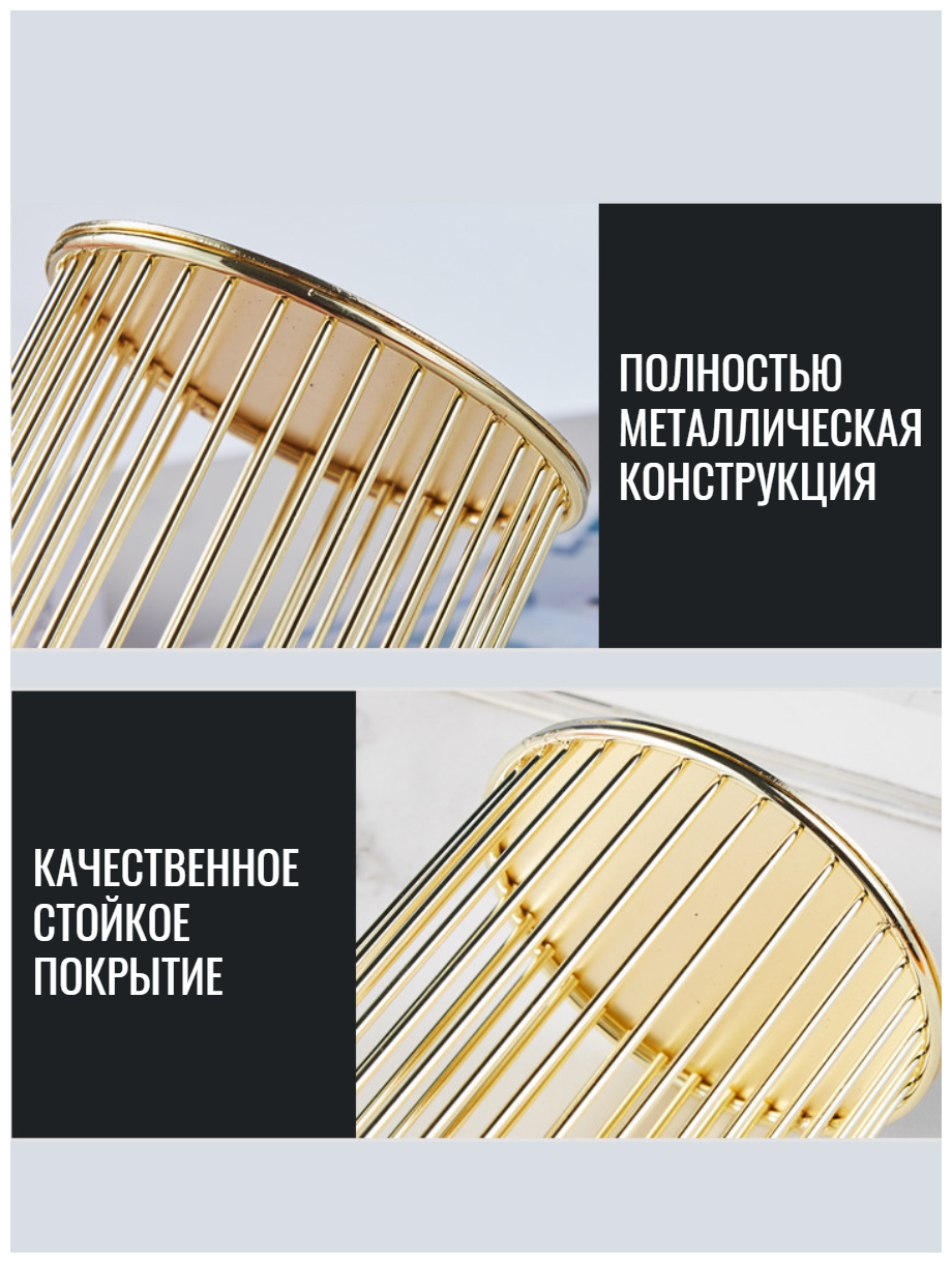 Органайзер для косметики, стакан для кистей для макияжа 2 шт, подставка для канцелярии — фото 1