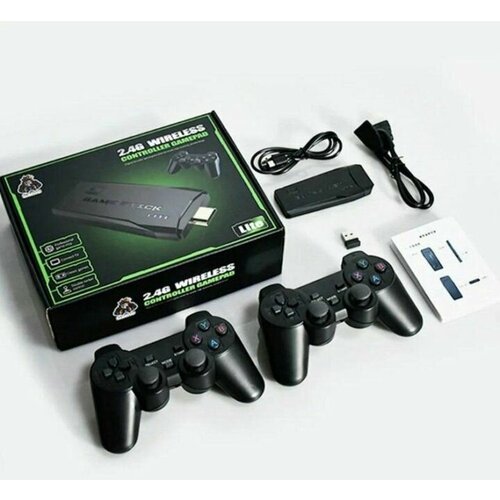 Игровая приставка Game Stick Lite 64 GB 4K 5000 Ретро Игр для телевизора Y3 8-16-32 бит 1999₽