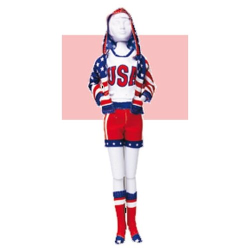 фото Набор для шитья «одежда для кукол sporty stars''n stripes №4», dressyourdoll dress your doll