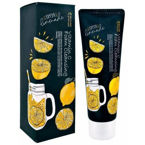 Пенка для умывания Vitamin C Foam Cleansing somebymi pure vitamin c v10 cleansing bar