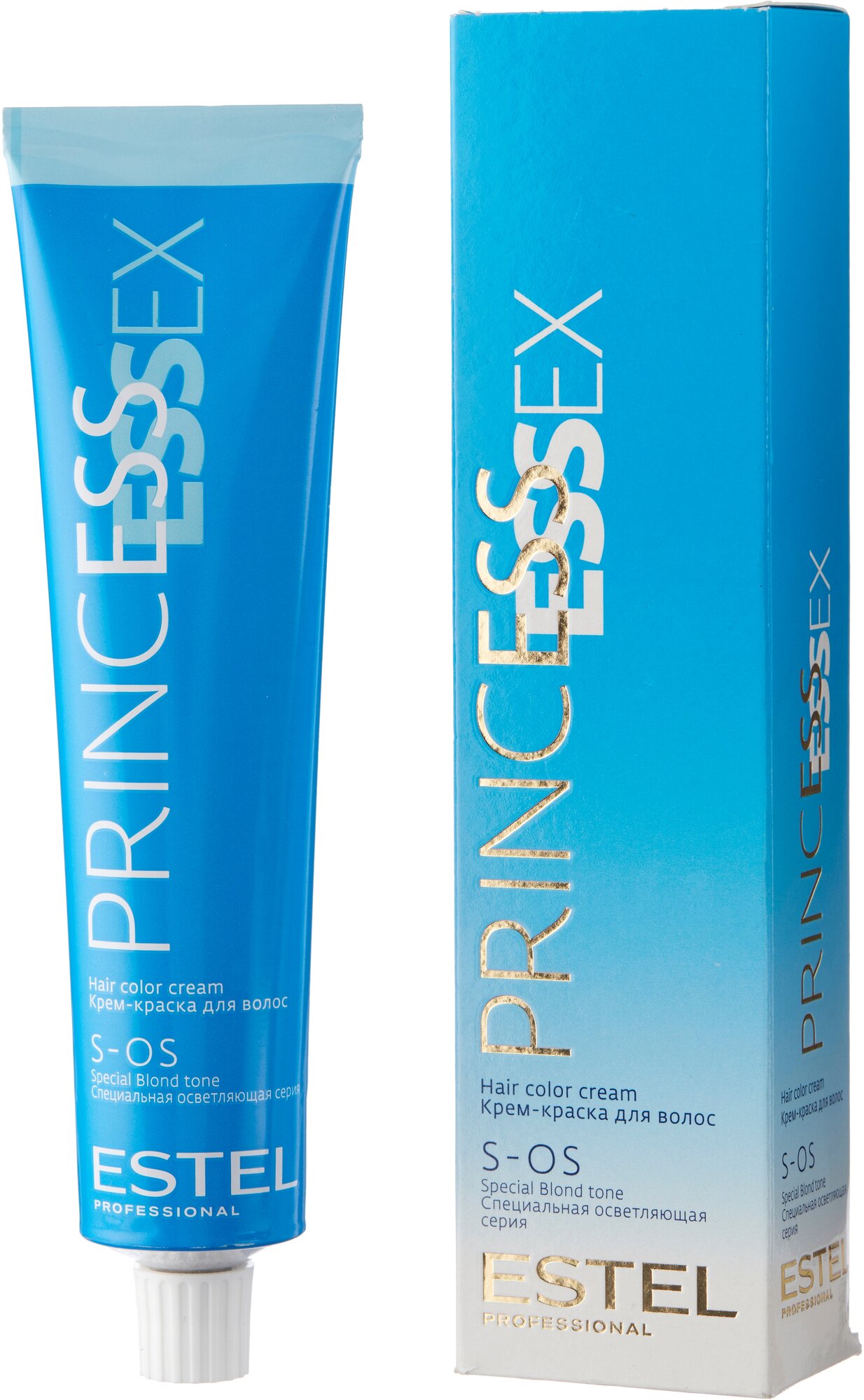 ESTEL Princess Essex S-OS крем-краска для волос осветляющая, 166 супер блонд фиолетовый интенсивный, 60 мл