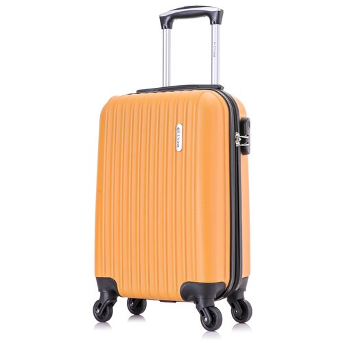 фото Умный чемодан l'case krabi krabi, 30 л, размер s, оранжевый