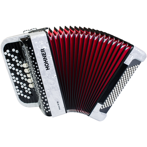 HOHNER Nova III 96 Red (C-STEPPED)