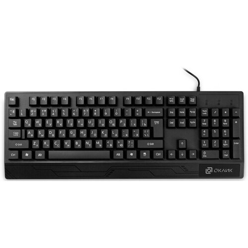 Клавиатура Oklick 115M черный USB 1678098 1 шт 91100₽