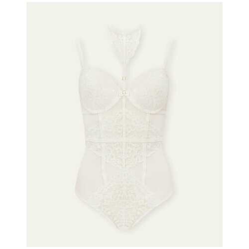 Боди из кружева Deseo цвет молочный размер 70C 1199₽