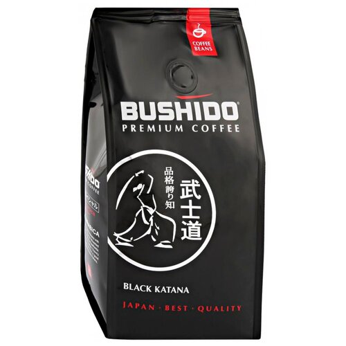 Кофе зерновой Bushido Black Katana 227гр Beans Pack