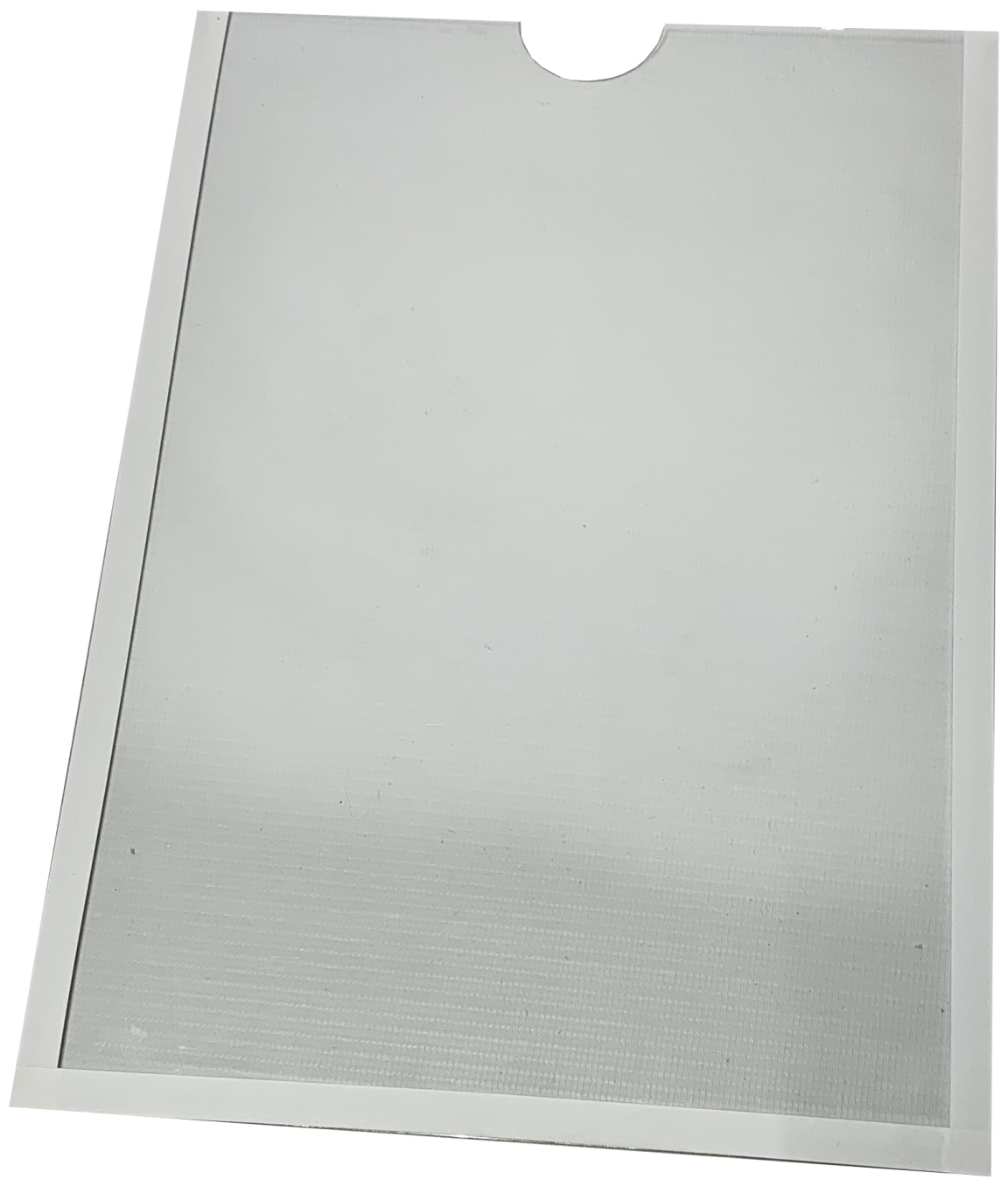 Карман для информации плоский настенный со скотчем формат А4 (210х297мм) белая окантовка 10 шт