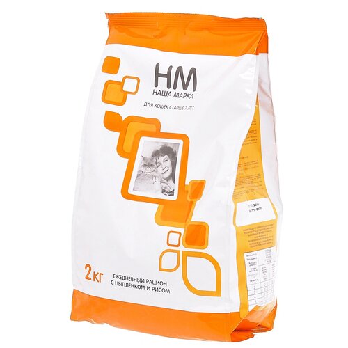 НМ Корм сух.д/кошек старше 7лет Цыпленок/рис 400гр