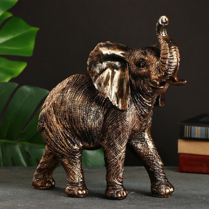 Хорошие сувениры Фигура "Слон" бронза, 19х30х15см
