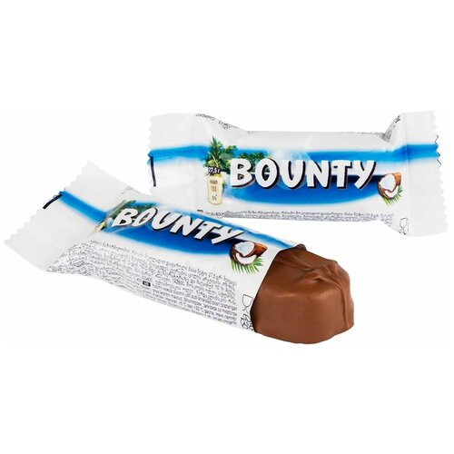 Конфеты Bounty Minis, 1 кг, картонная коробка