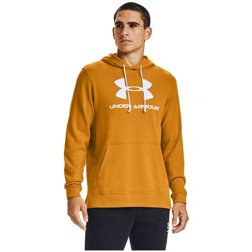фото Толстовка under armour sportstyle terry logo hoodie оранжевый md 1348520-711