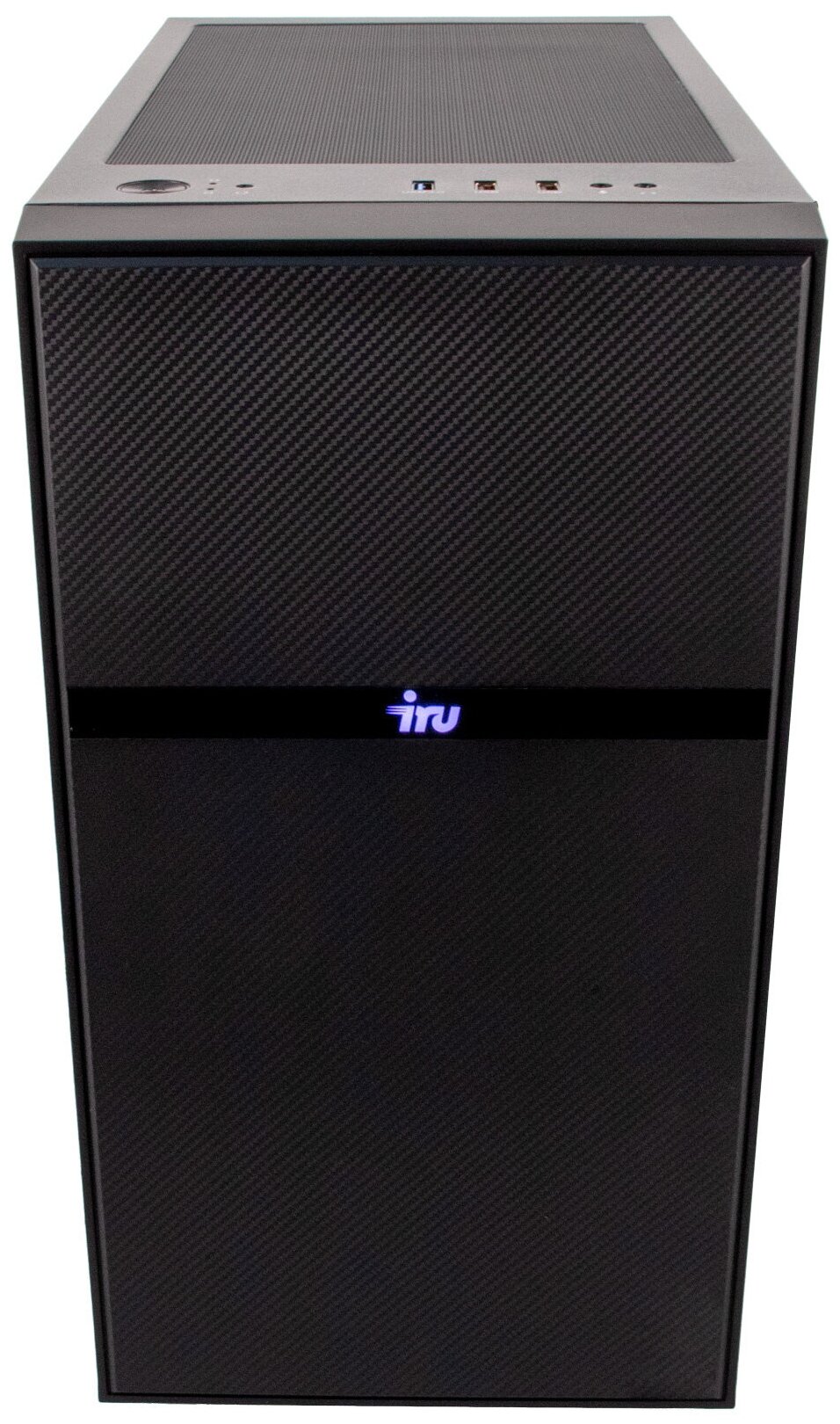 Компьютер iRU Office 510B5GM, Intel Core i7 10700, DDR4 8ГБ, 480ГБ(SSD), Intel UHD Graphics 630, Free DOS, черный [1621685] - фото №7