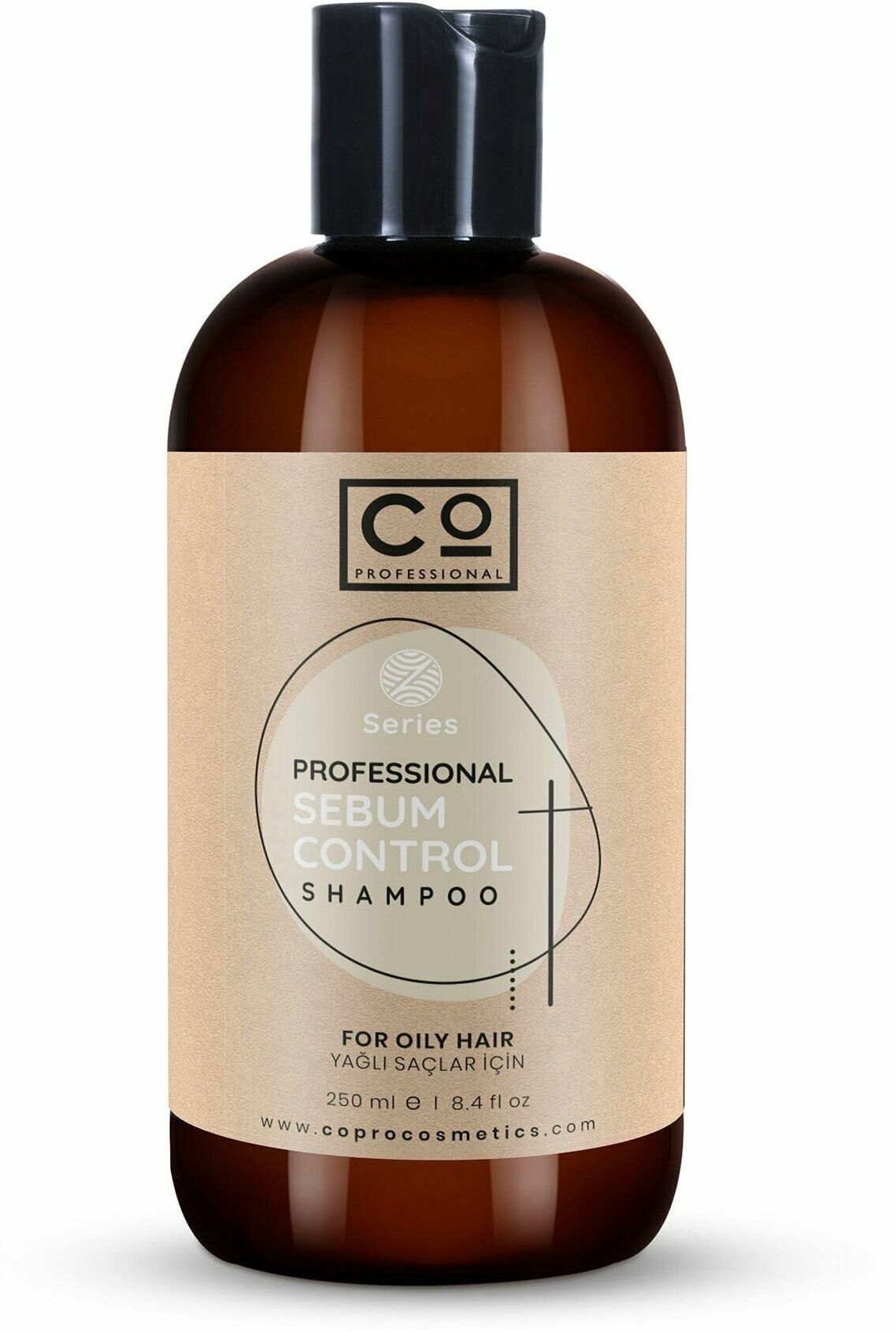 Шампунь для жирных волос CO PROFESSIONAL Sebum Control Shampoo, 250 мл
