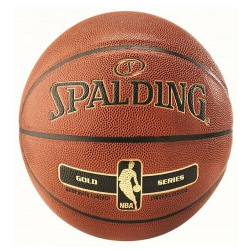 фото Мяч баскетбольный nba gold ser i/o, №7 spalding