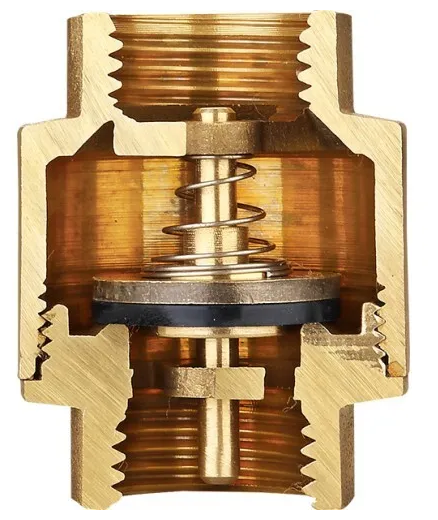 TiM JH-1012 (1"), Обратный клапан с латунным штоком, г/г (усиленный) - фотография № 9