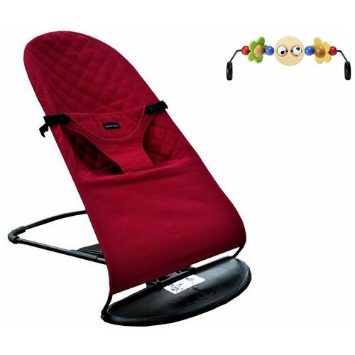 Детский шезлонг Baby Balance Chair ( Бордовый)