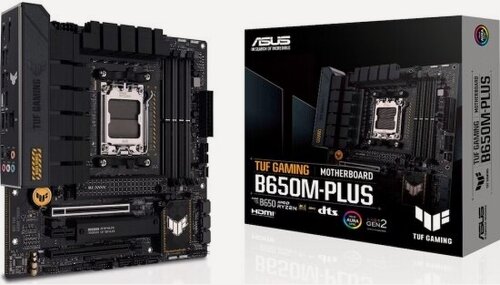 Изображение товара Материнская плата Asus TUF Gaming B650M-PLUS (AM5, mATX)