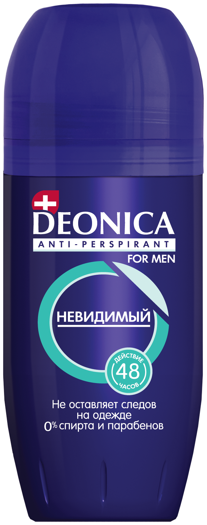 Deonica Антиперспирант ролик for men Невидимый