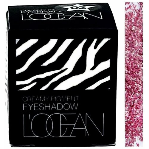 L’ocean Кремовые пигментные тени / Creamy Pigment Eye Shadow #11 Beverly Pink, 1,8 г