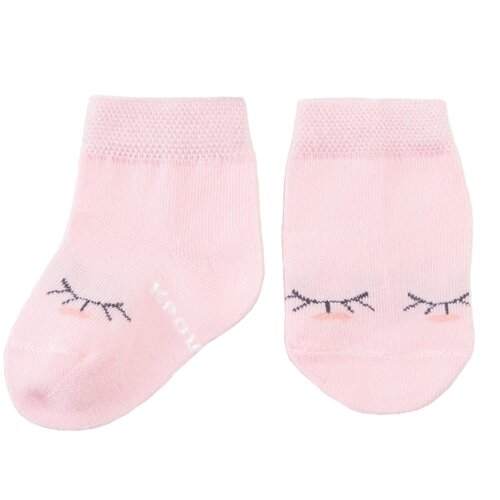 Носки Крошка Я размер 1-1.5 года (12-14см), розовый носки крошка я размер 1 1 5 года 12 14см белый
