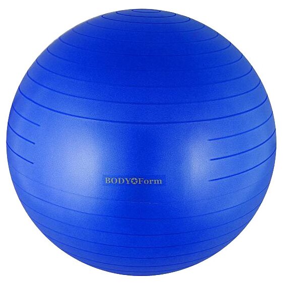 Мяч гимнастический BF-GB01AB (30") 75 см. "антивзрыв" синий