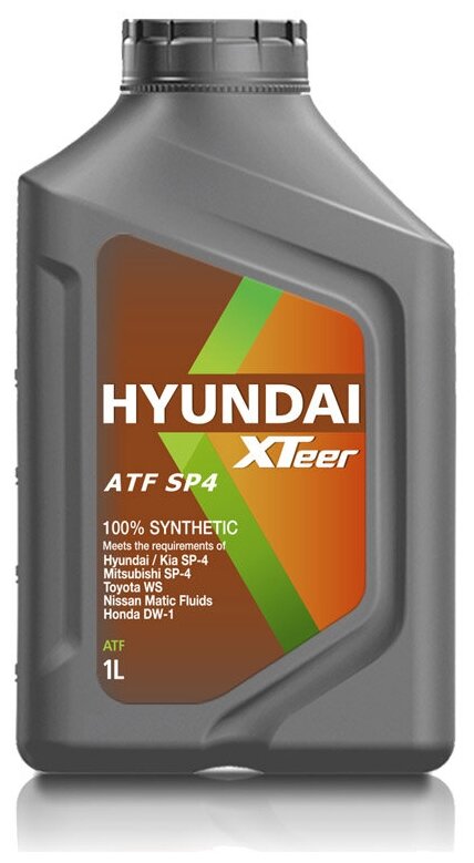 Трансмиссионное масло Hyundai XTeer ATF SP-4 1л.