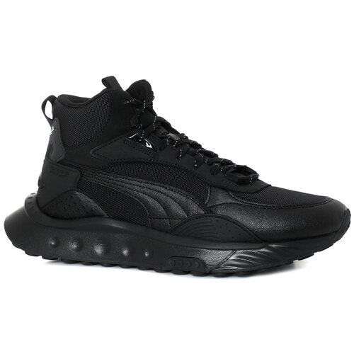 Кроссовки PUMA Кроссовки Puma Wild Rider Mid 357476, размер 3,5 UK, черный кроссовки puma wild rider mid чёрный размер 39 eu