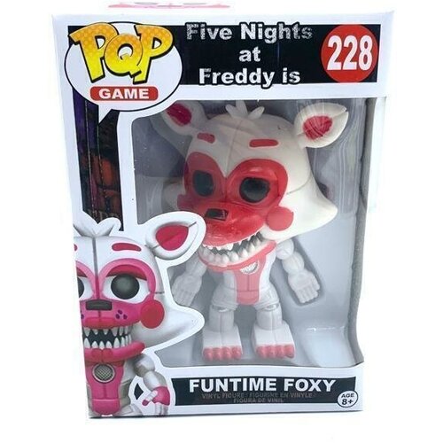 Фантайм Фокси Funtime Foxy фигурка 228 из игры 5 ночей с фредди фантайм фокси funtime foxy фигурка 228 из игры 5 ночей с фредди