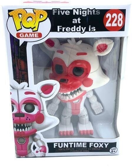 Фантайм Фокси Funtime Foxy фигурка 228 из игры 5 ночей с фредди