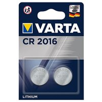 Батарейка VARTA CR2016, в упаковке: 2 шт.