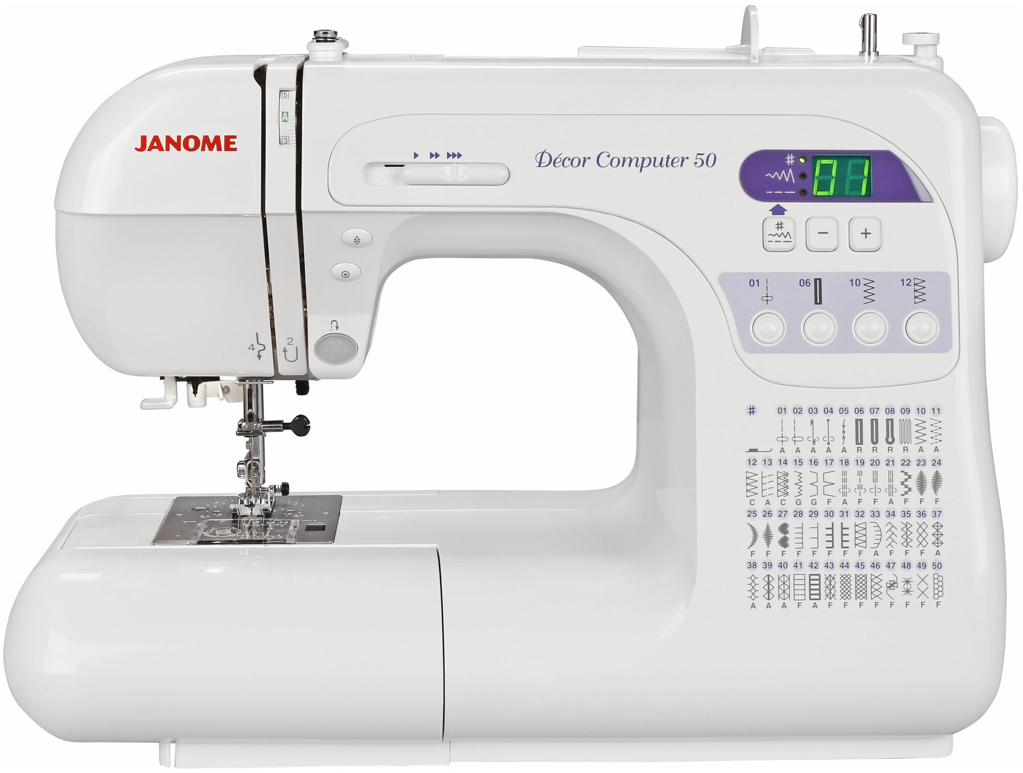 Швейная машина Janome DC3050 / DC50, белый