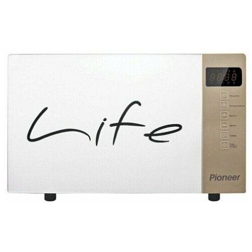 Дизайнерская микроволновая печь Pioneer MW262S с защитой от электромагнитного излучения блокировка от детейтаймер 60 мин 20л 700Вт 1471000₽