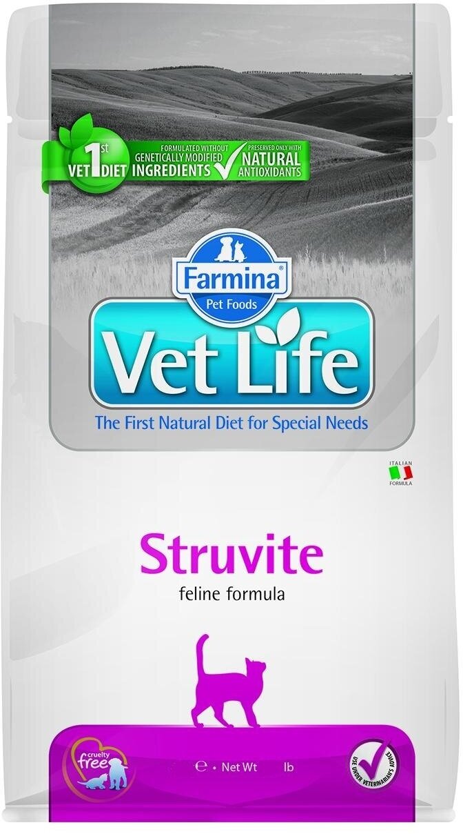 Farmina Vet Life Cat Struvite для кошек при МКБ 400гр