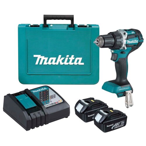 Аккумуляторная дрель-шуруповерт Makita DDF484RFE 2789000₽