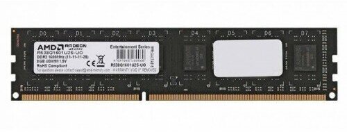 Модуль памяти AMD black DDR3 - 8Гб 1600, DIMM, OEM - фото №11