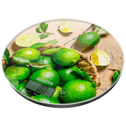 Кухонные весы MARTA MT-1635, цитрусовый фреш весы кухонные marta mt 1635 citrus fresh