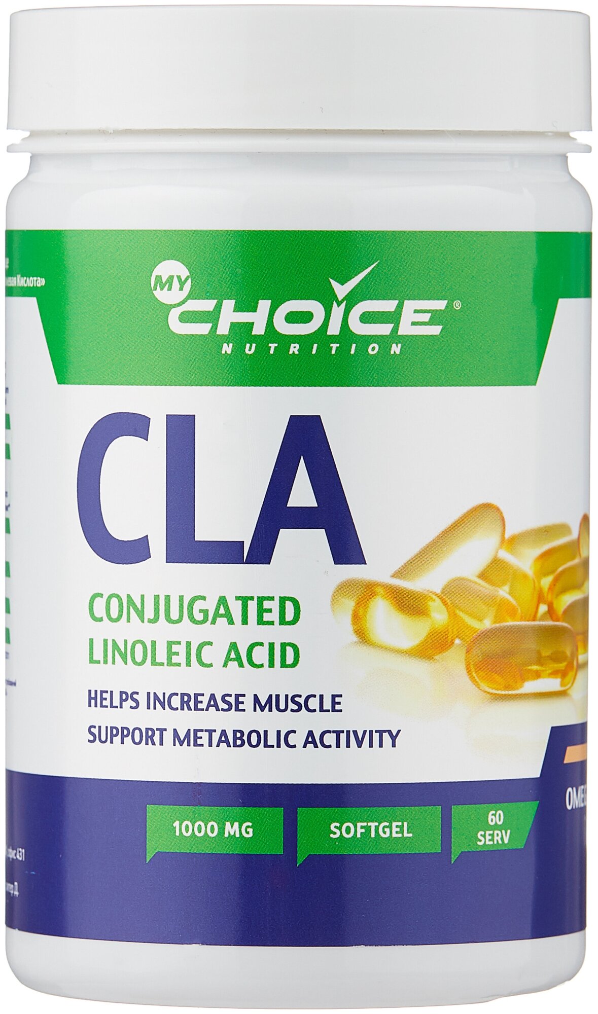 MyChoice Nutrition,    CLA, 60 