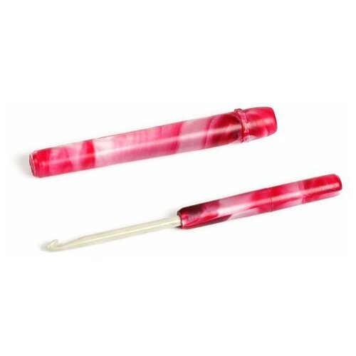 Крючки для вязания арт. ВОС С-166 2,5мм алюминий тефлон с колпачком Дорожный