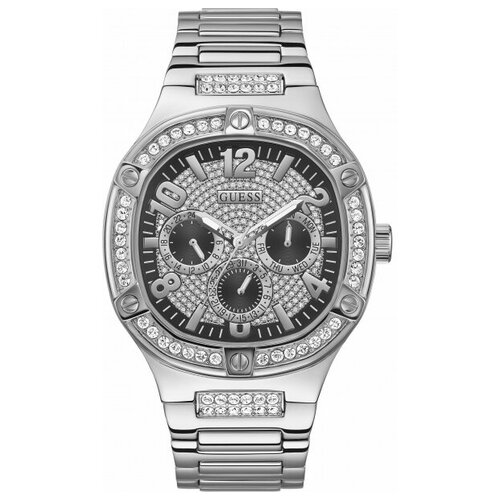 Наручные часы GUESS Sport, черный, серебряный наручные часы guess sport gw0033l1 серебряный