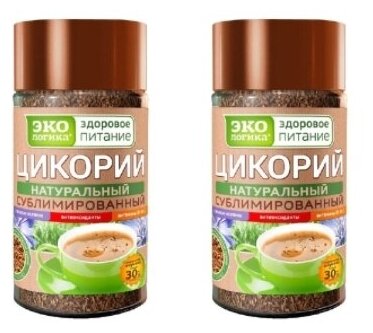Экологика цикорий сублимированный в банке, 85 г, 2 штуки в упаковке