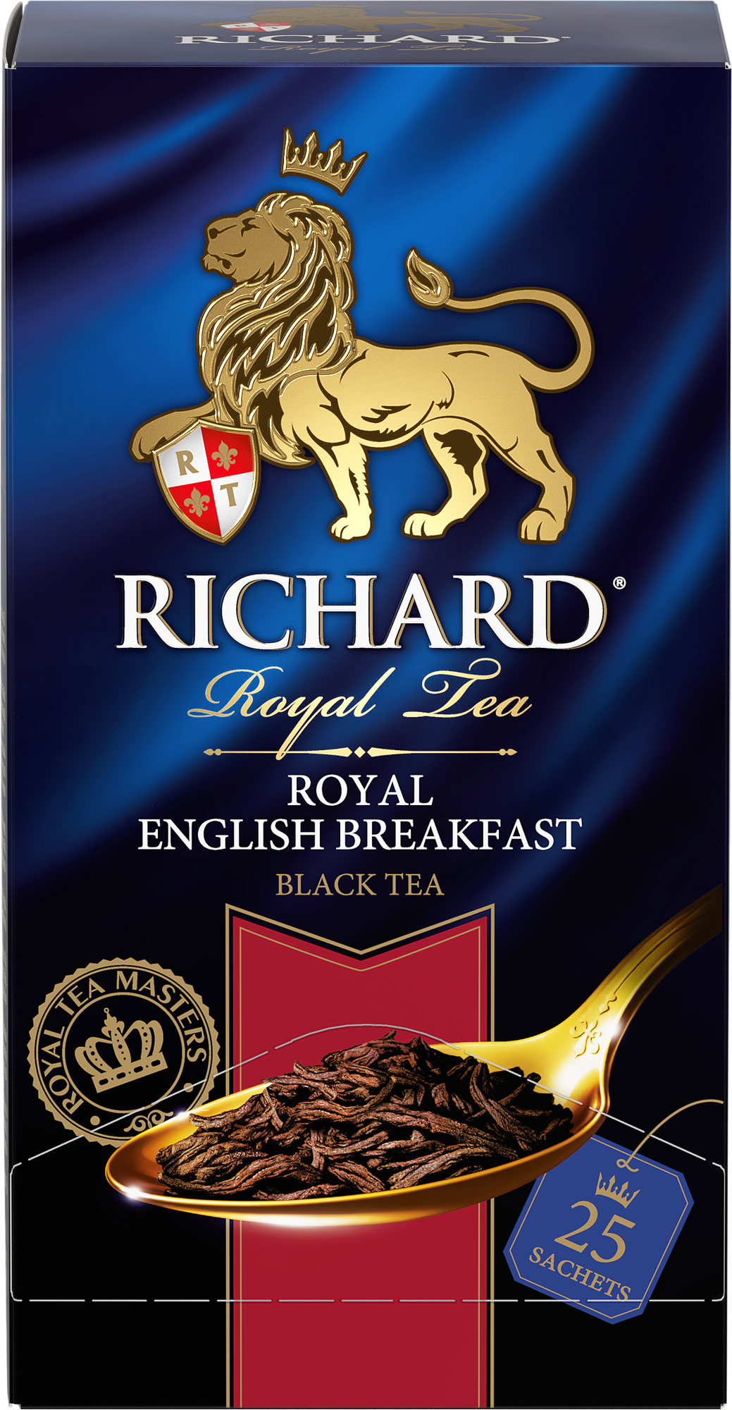 Чай черный Richard English Breakfast, в пакетиках, 2 г × 25 шт.