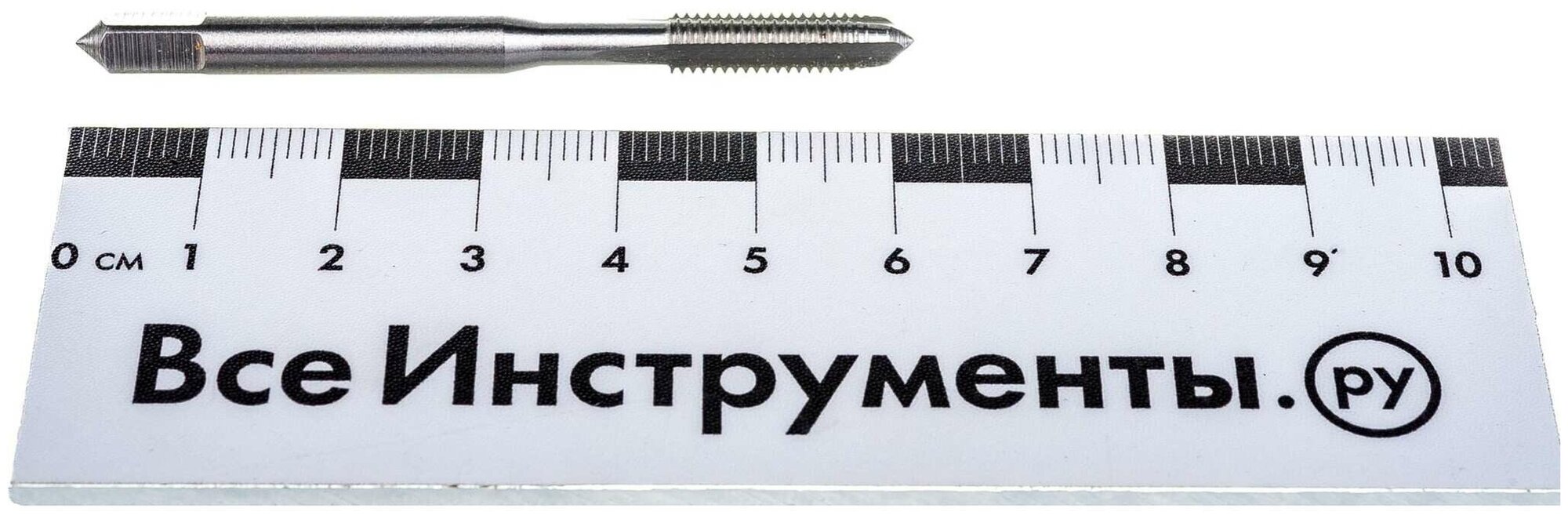 М5x0.8мм, метчик, сталь Р6М5, машинно-ручной Зубр 4-28003-05-0.8_z01 - фотография № 6