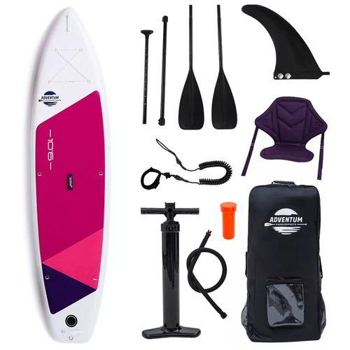 фото Доска sup надувная adventum 10'6" pink 2022