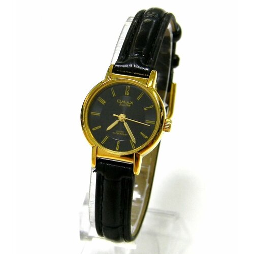 фото Наручные часы omax наручные часы женские на ремешке "omax", черный, золотой