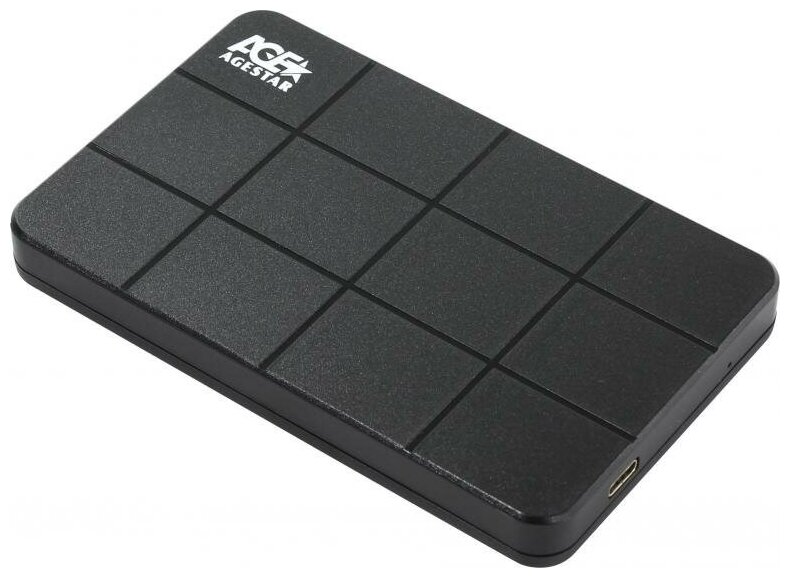 Внешний корпус для HDD / SSD AgeStar 3UB2P1C Black